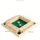 Shut The Box Wooden Game