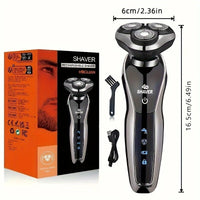 3-in-1 Shaver, Nose Hair Trimmer, and Portable Razor