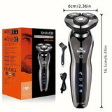 3-in-1 Shaver, Nose Hair Trimmer, and Portable Razor