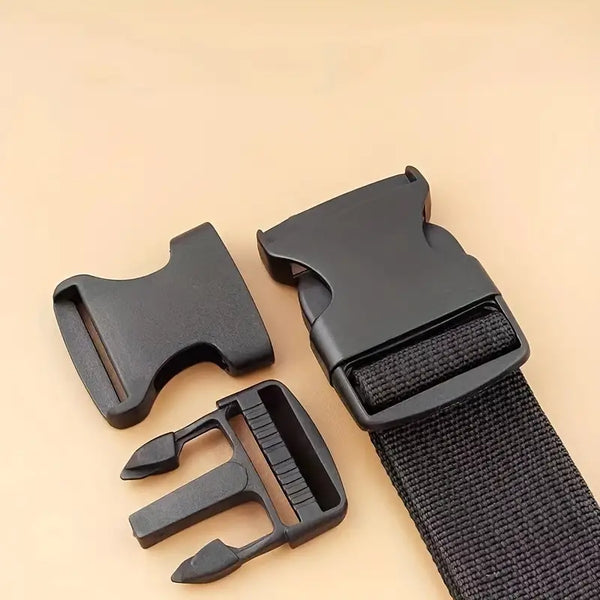 Upgrade Your Gear with 2pcs/set Black Adjustable Buckles