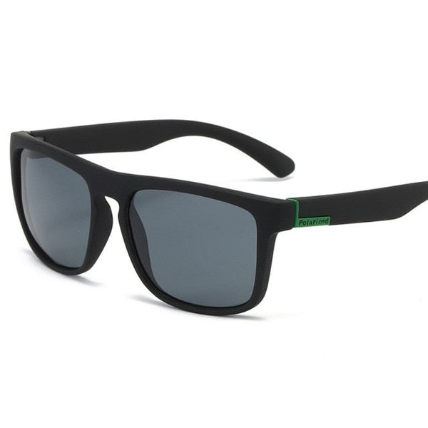 Polarised Sunglasses - fashionable square - Green Label