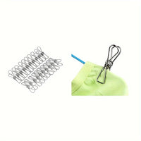 60-Pack Heavy Duty Stainless Steel Clothes Pegs