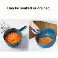 12-in-1 Manual Vegetable Chopper & Slicer