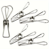 60-Pack Heavy Duty Stainless Steel Clothes Pegs