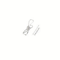 60-Pack Heavy Duty Stainless Steel Clothes Pegs